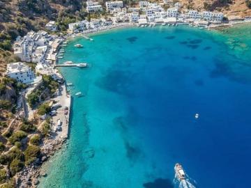 CreteTravel,South Crete,Boat Trip-Hopping to Glyka Nera, Marmara Beach & Loutro Village