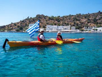 CreteTravel,South Crete,Sea Kayak Day Trip - Sfakia & Loutro Village