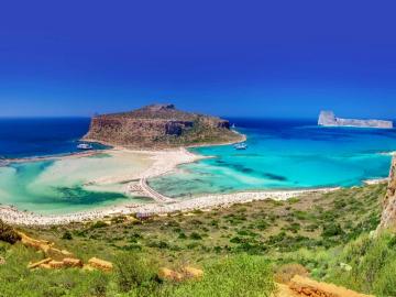 CreteTravel,West Crete,Powerboat Tour to Balos Lagoon and Gramvousa Island - Half Day